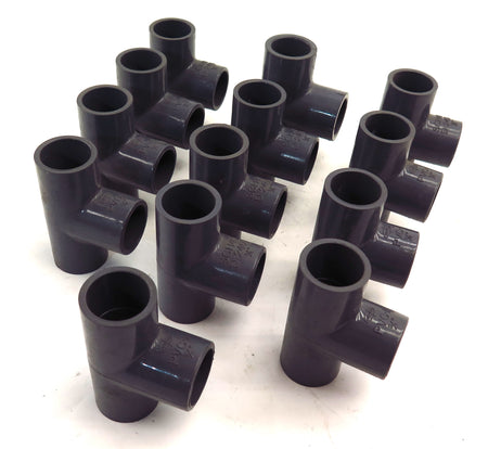 ChemKor Schedule SCH 40 Socket Tee 3/4" PVC-1 D-2466 (13) - Advance Operations