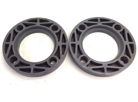 +GF+ Schedule SCH 80 Van Stone Flange Ring 3" PVCI F1970 (2) - Advance Operations