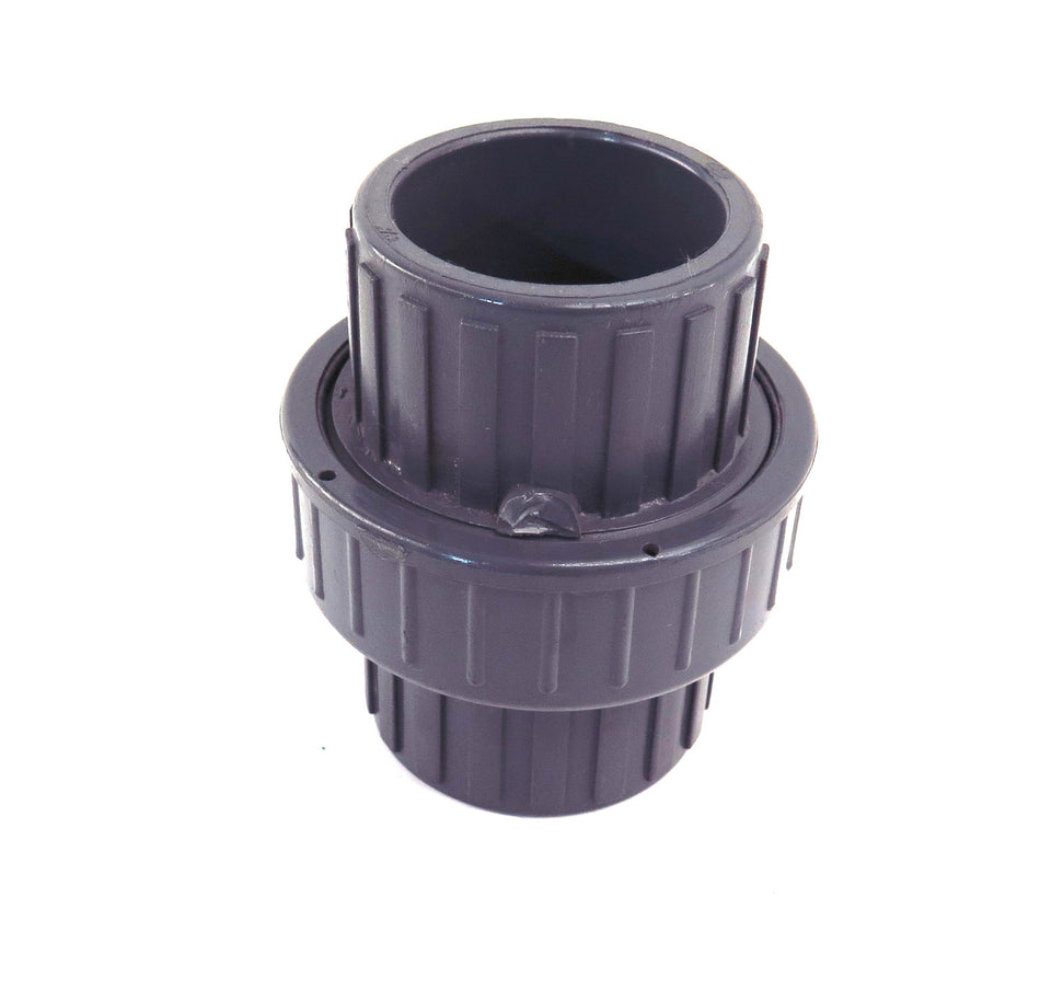 ChemKor Schedule SCH 80 Socket Union 1-1/2" PVC 897015 - Advance Operations