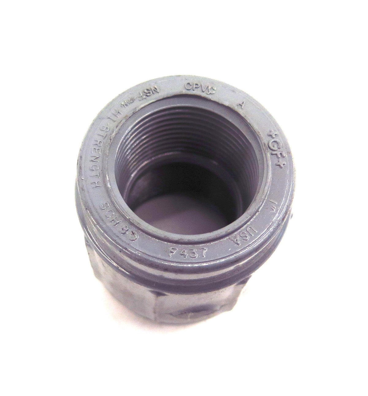 +GF+ Schedule SCH 80 Threaded Coupling 1" CPVC F437 (4) - Advance Operations