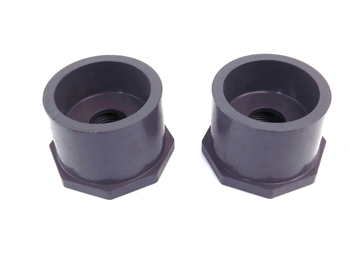 ChemKor SCH 80  Reducing Bushing Socket 2" to 3/4" Threaded PVCI 838248 (2) - Advance Operations