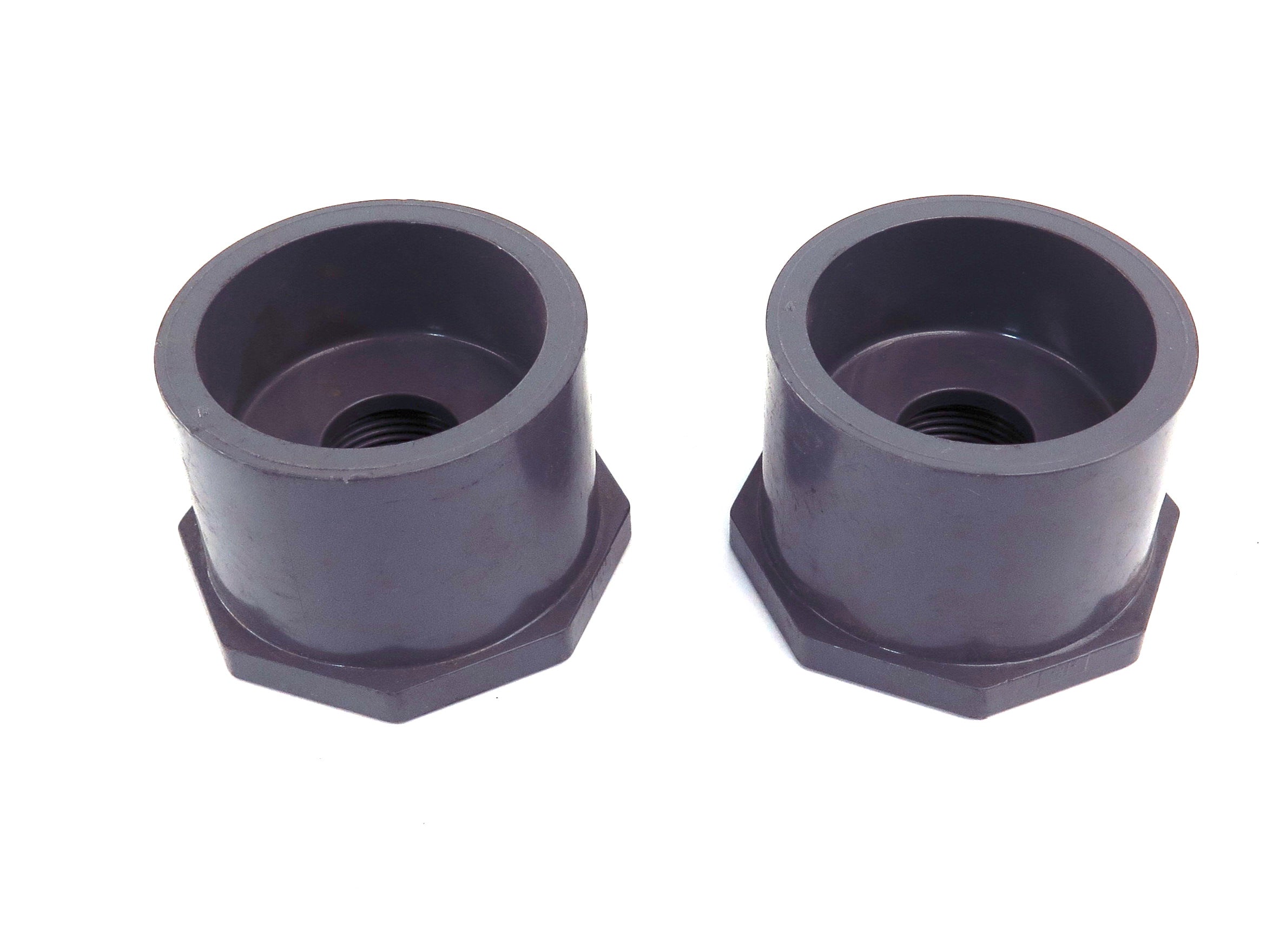 ChemKor SCH 80  Reducing Bushing Socket 2" to 3/4" Threaded PVCI 838248 (2) - Advance Operations