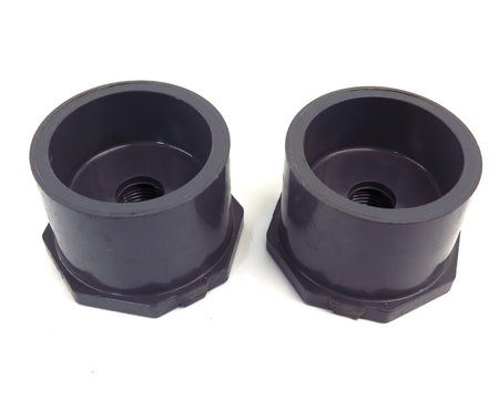 ChemKor SCH 80  Reducing Bushing Socket 2" to 1/2" PVCI 837247 (2) - Advance Operations