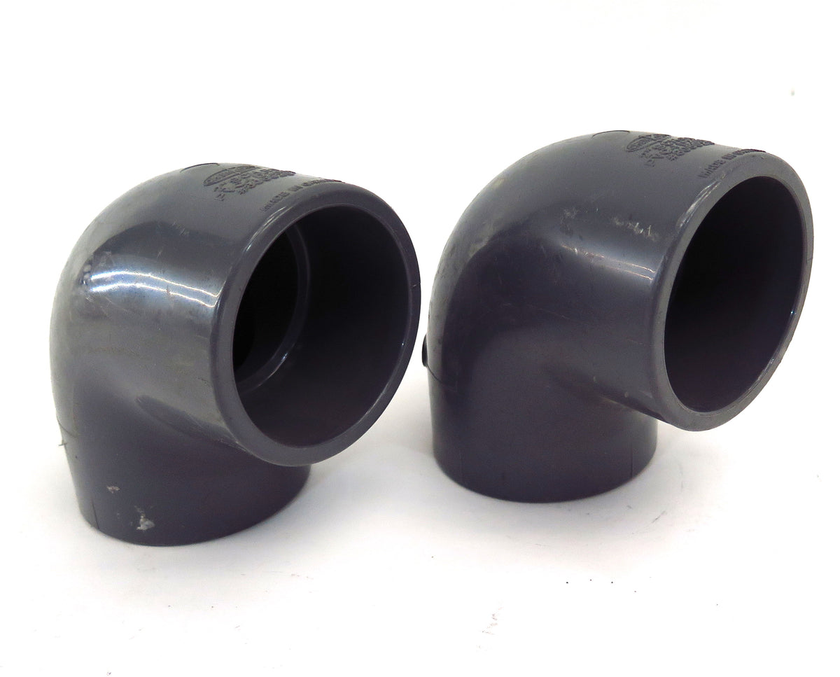 ChemKor Schedule SCH 80 90º Socket Elbow 2" CPV-1 806020 - Advance Operations