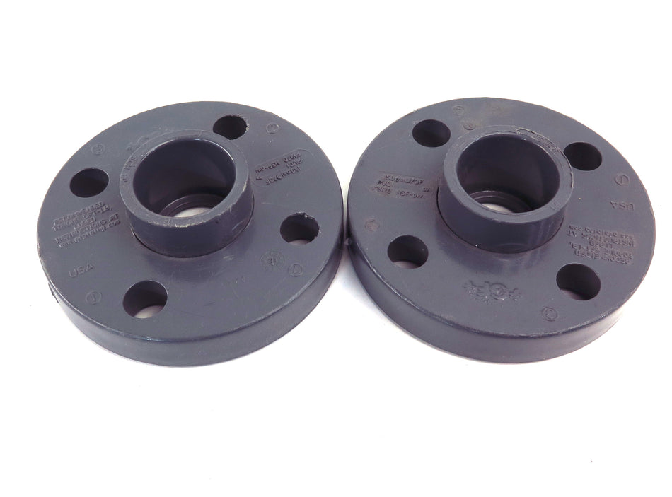 Scepcer Schedule SCH 40 Socket End Cap 4" PVC - Advance Operations