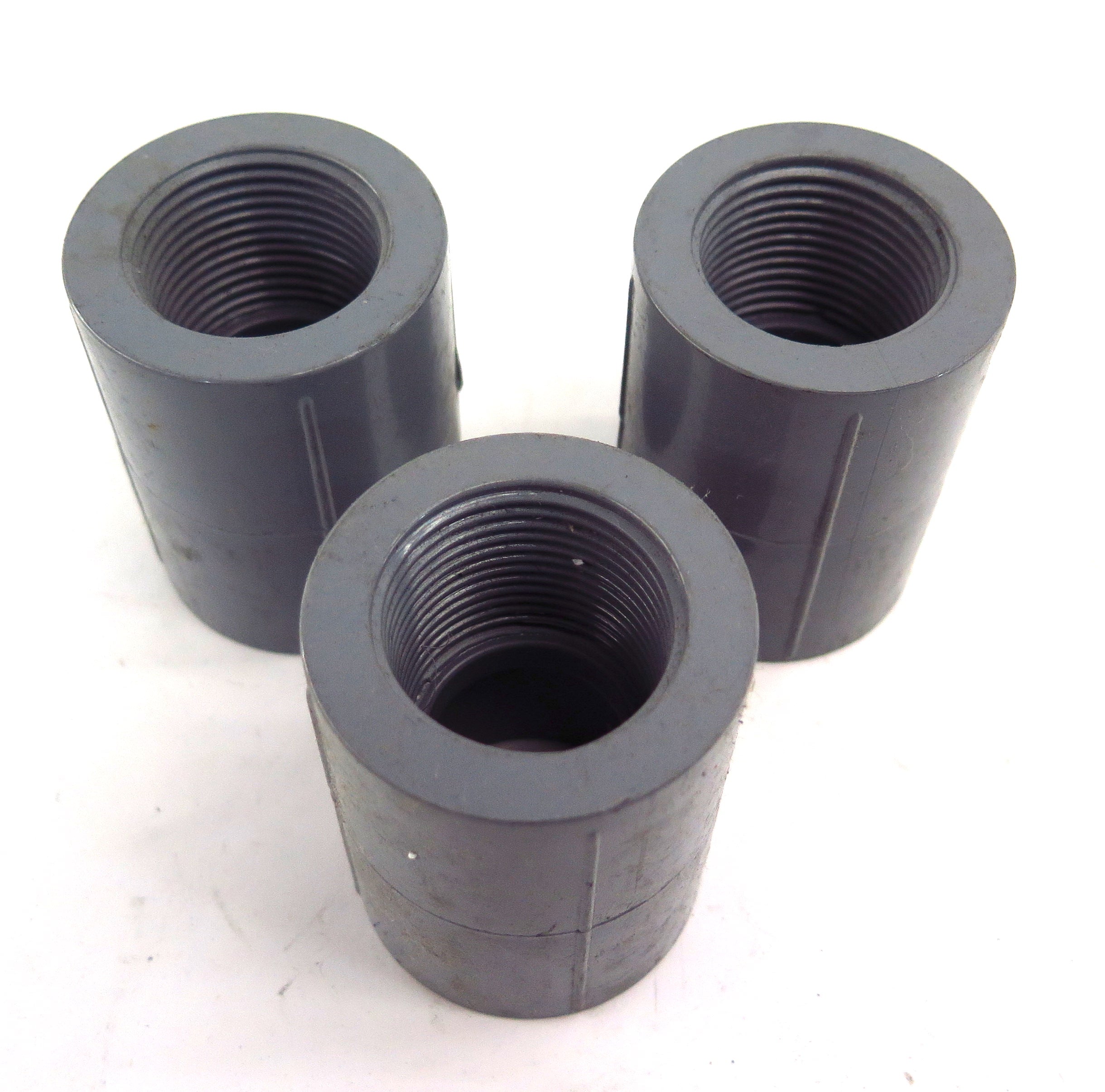 ChemKor Schedule SCH 80 Female Adaptor Socket 1" to Thread 1" PVC 835010 (3) - Advance Operations