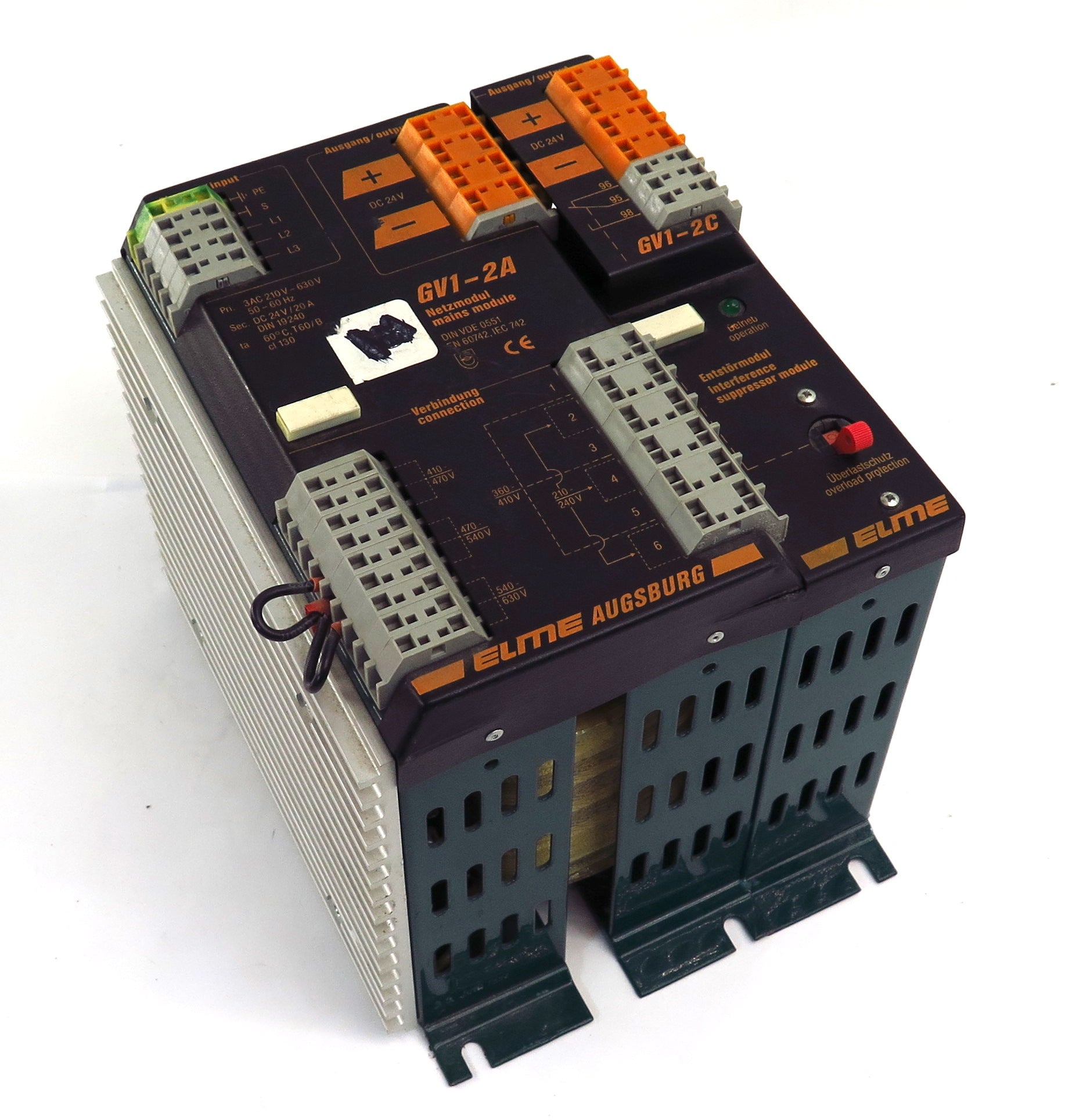 Elme Augsburg Power Supply GV1-2A with GV1-2C - Advance Operations
