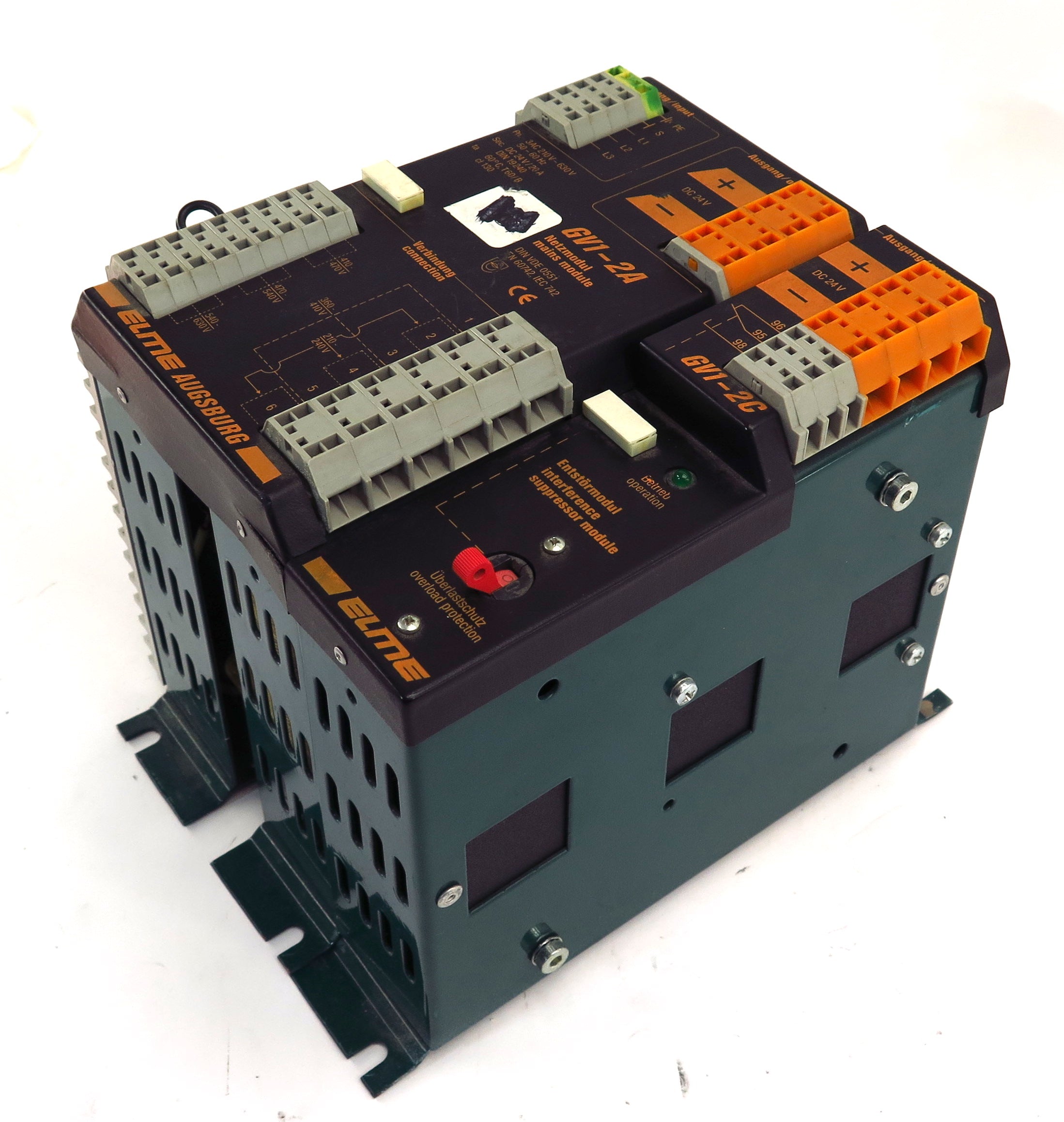 Elme Augsburg Power Supply GV1-2A with GV1-2C - Advance Operations