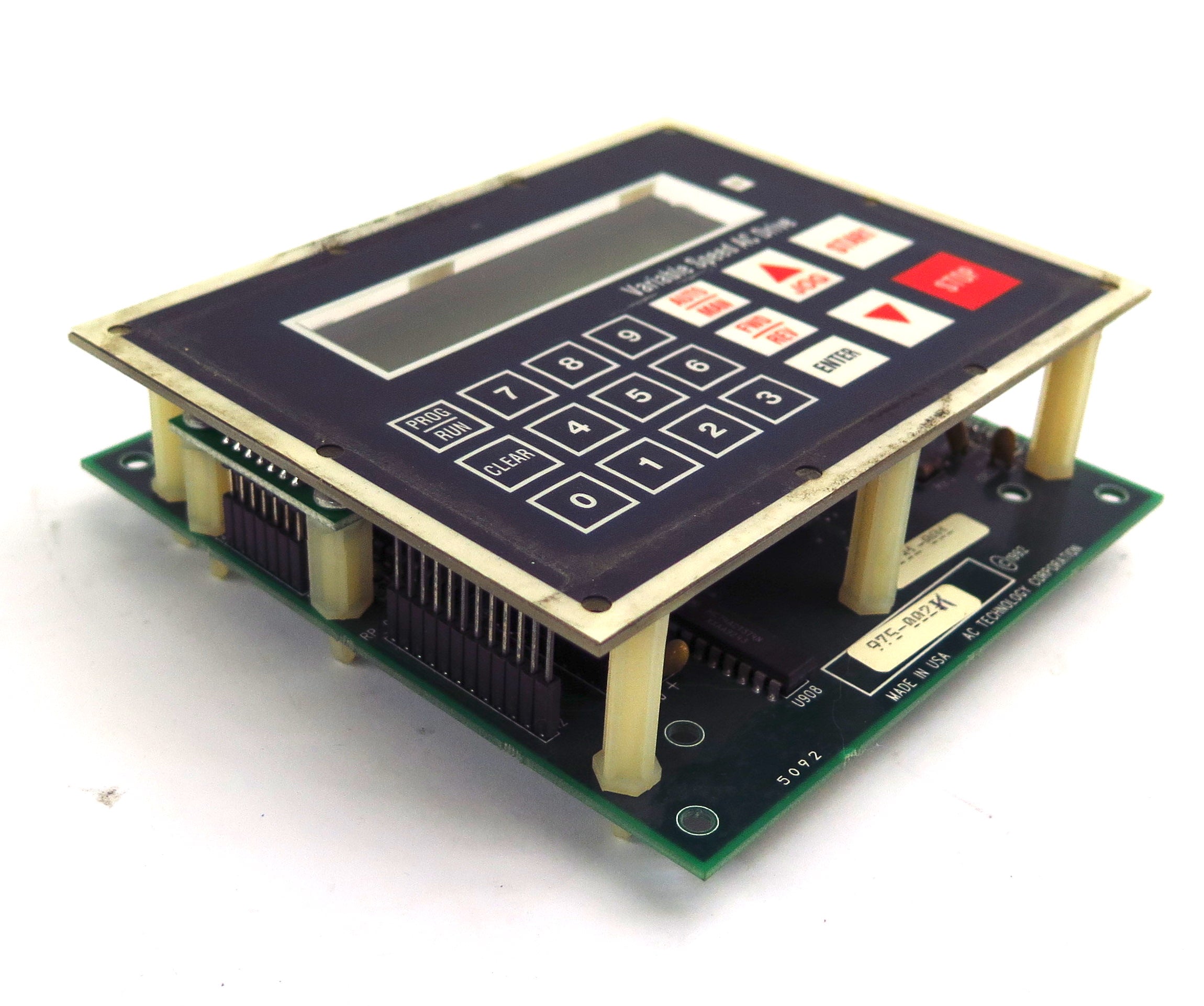 AC Technology Variable Speed AC Drive Keypad Assembly 975-002K - Advance Operations