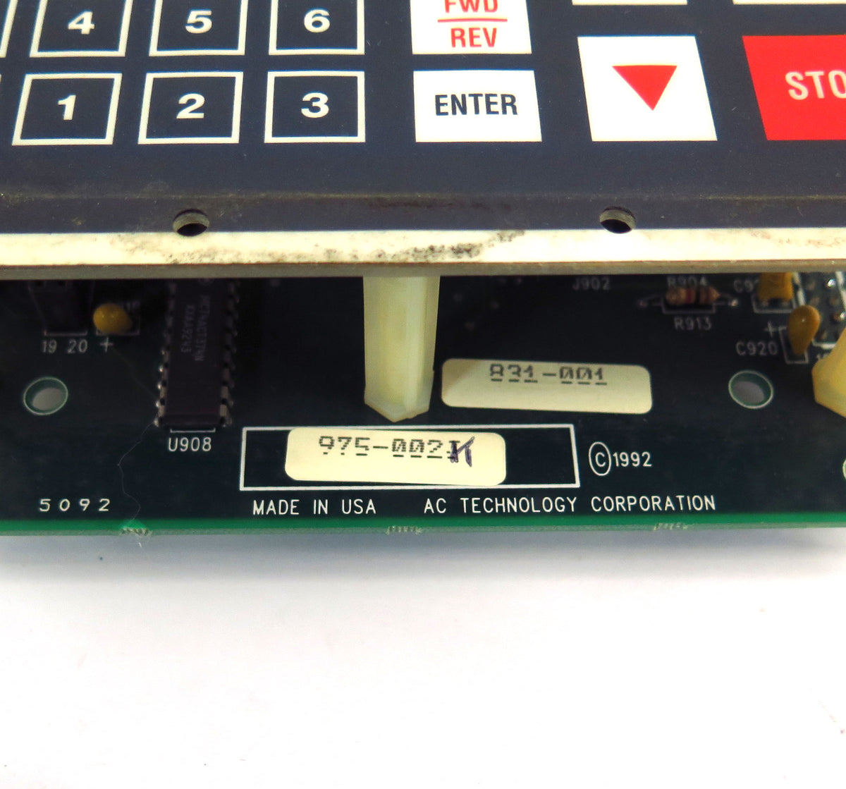 AC Technology Variable Speed AC Drive Keypad Assembly 975-002K - Advance Operations