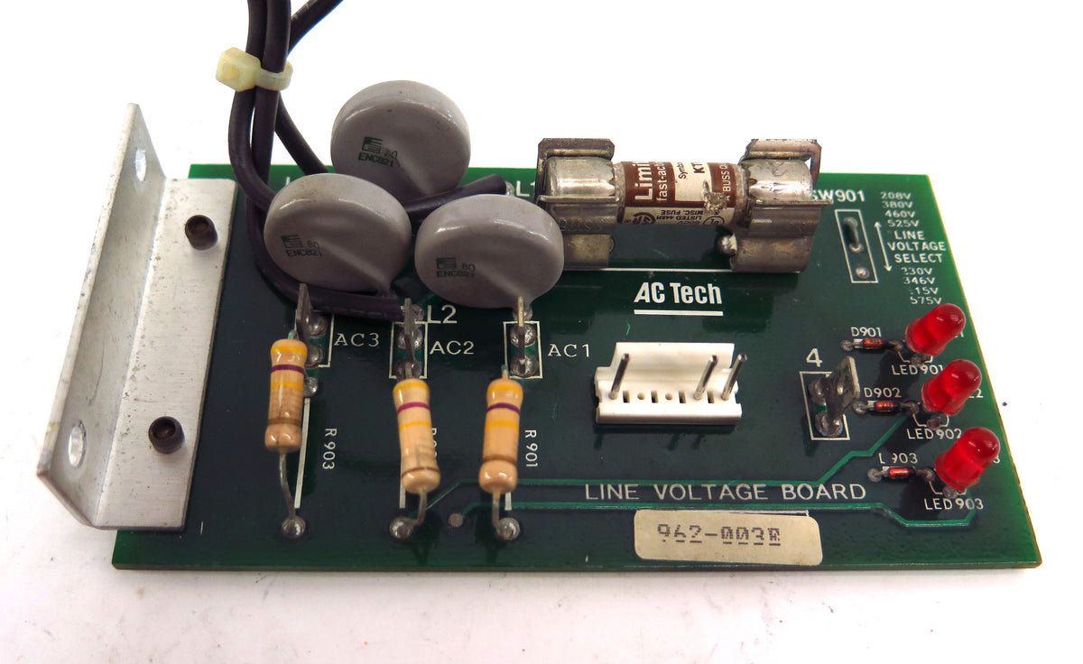 AC Technology Line Voltage Board 962-003 E - Advance Operations