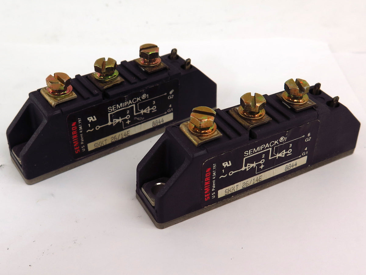 Semikron Semipack Rectifier Module SKKT 26/14E (2) - Advance Operations