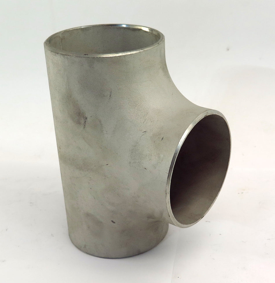 TC SCH10S Stainless Steel WP316/316LW Butt Weld Tee 3" x 3" x 3" - Advance Operations