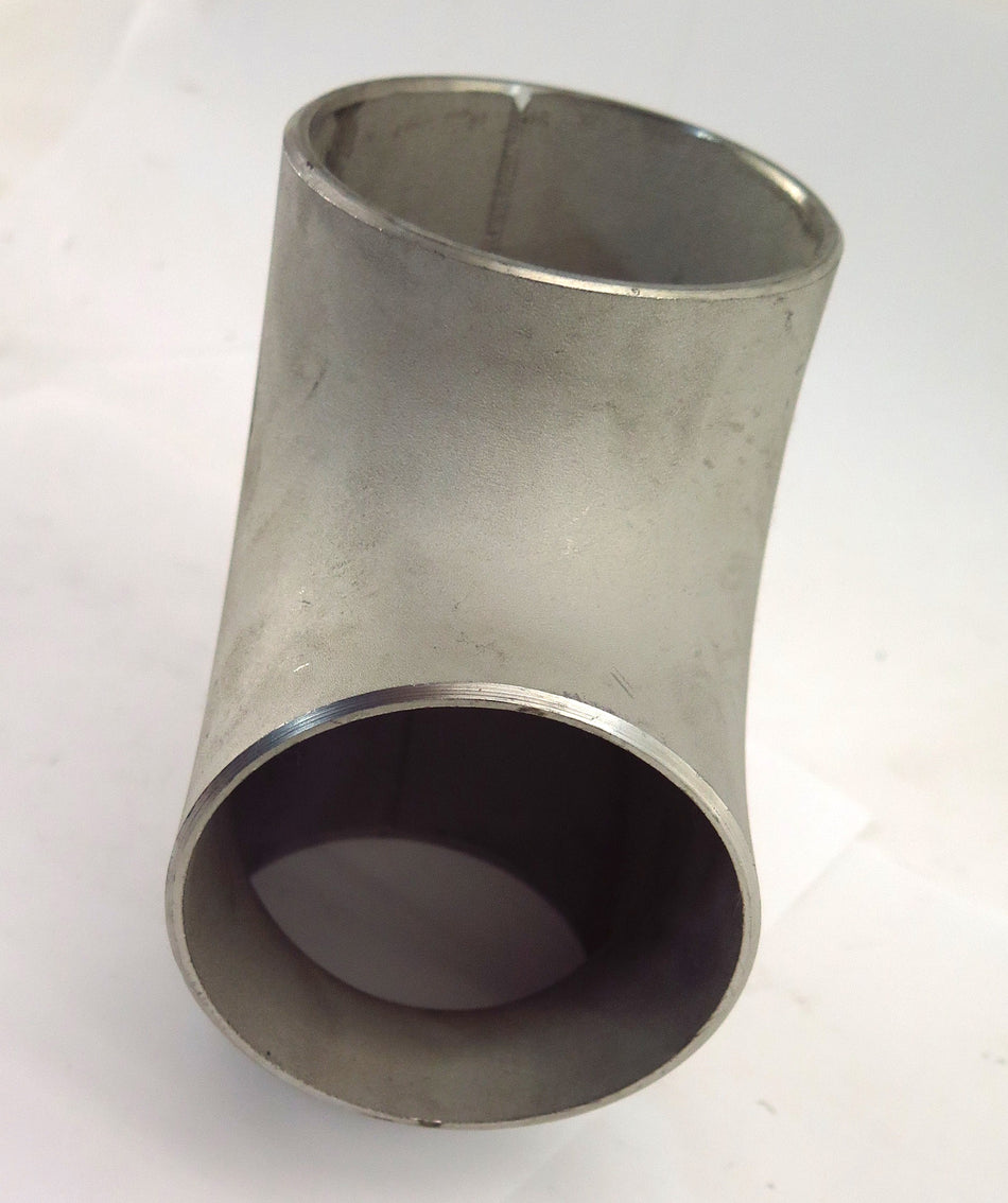 TC SCH10S Stainless Steel WP316/316LW Butt Weld Tee 3" x 3" x 3" - Advance Operations