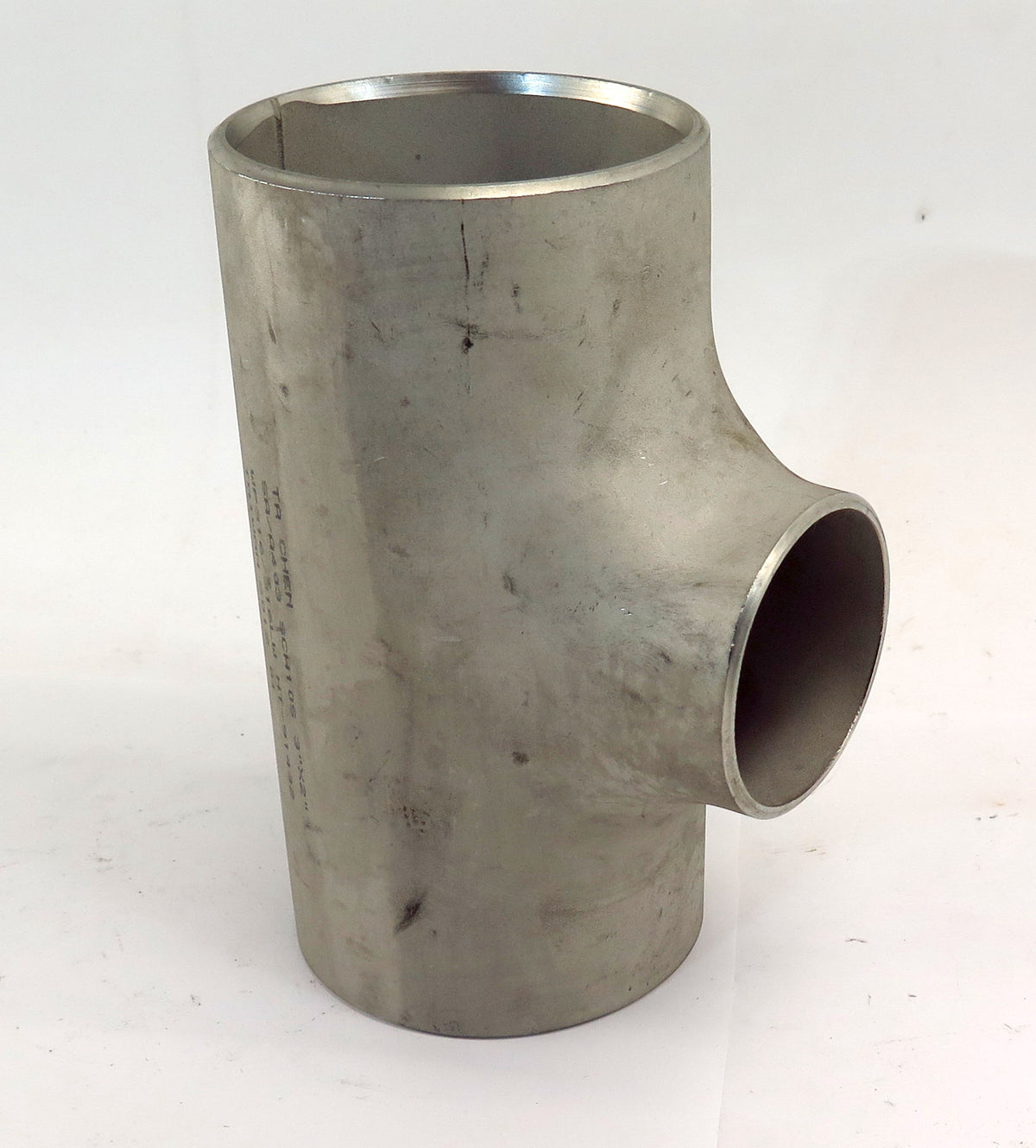 TC SCH10S Stainless Steel WP316/316LW Butt Weld Tee 3" x 3" x 2" - Advance Operations