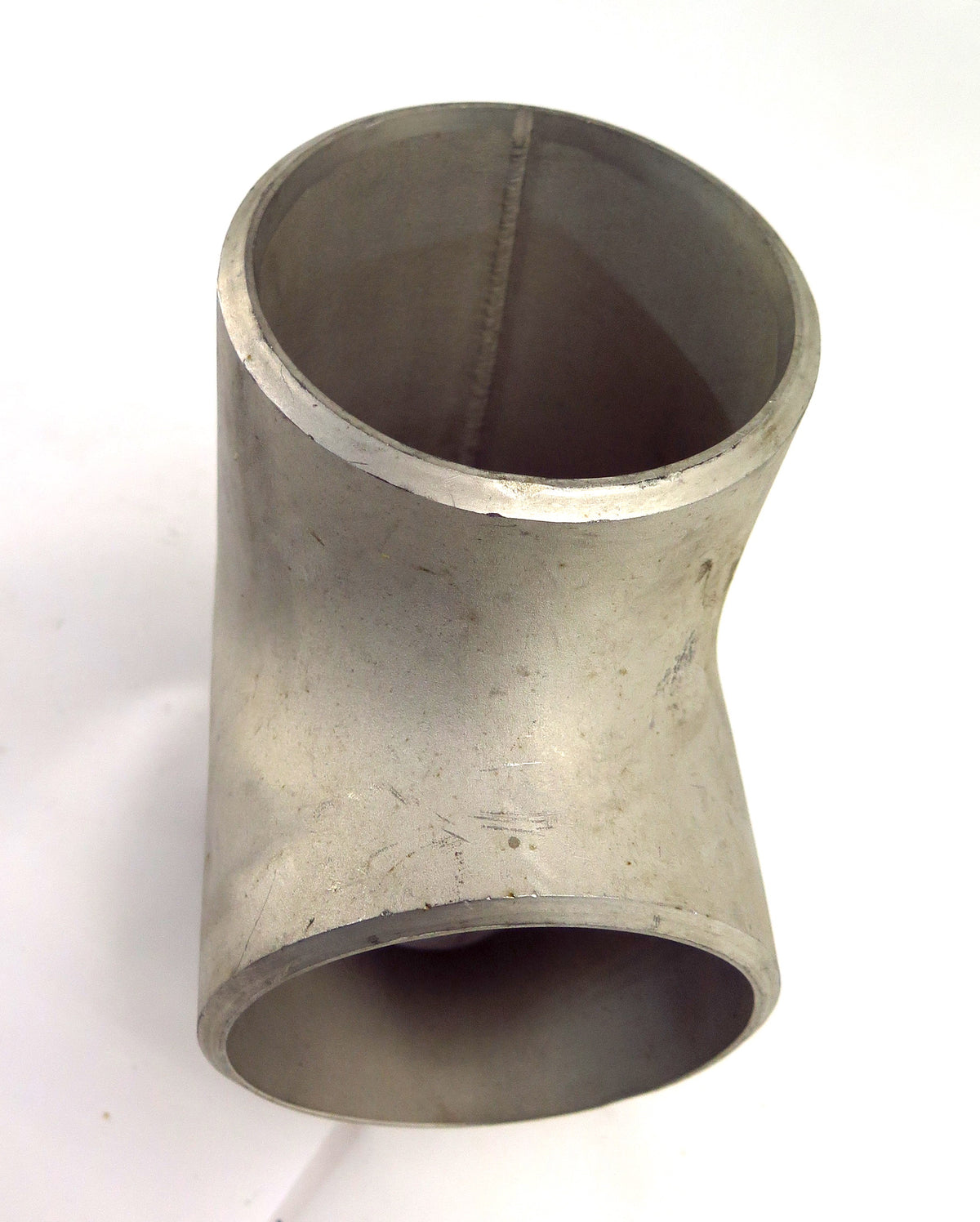 KT Stainless Steel SCH40S WP304/304LW Butt Weld Tee 4" x 4" x 4" - Advance Operations