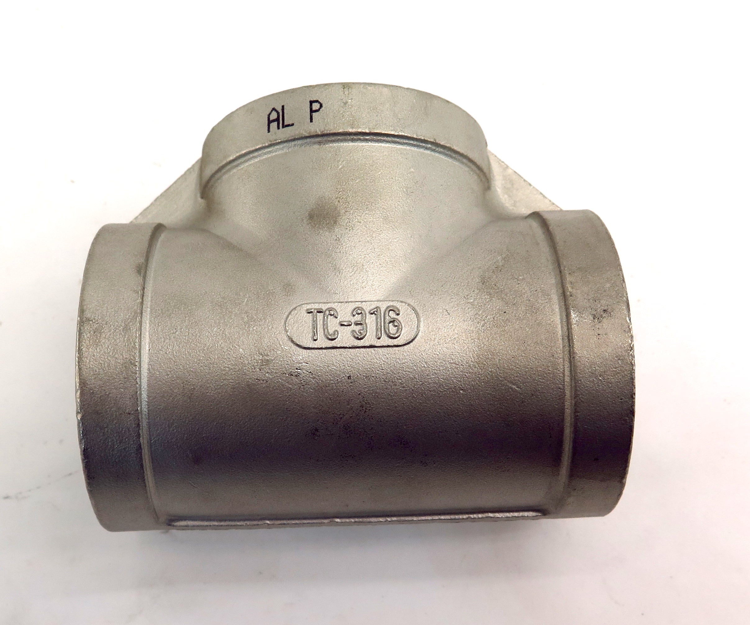 TC Stainless Steel 316 Socket Weld Tee 2" x 2" x 2" Class 150 - Advance Operations