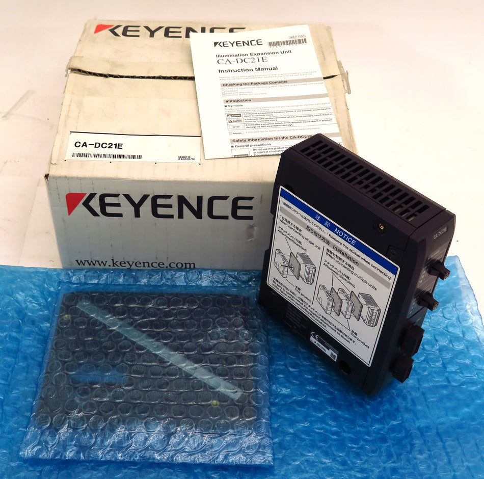Keyence CA-DC21E LED Illumination Controller Expansion Unit - Advance Operations