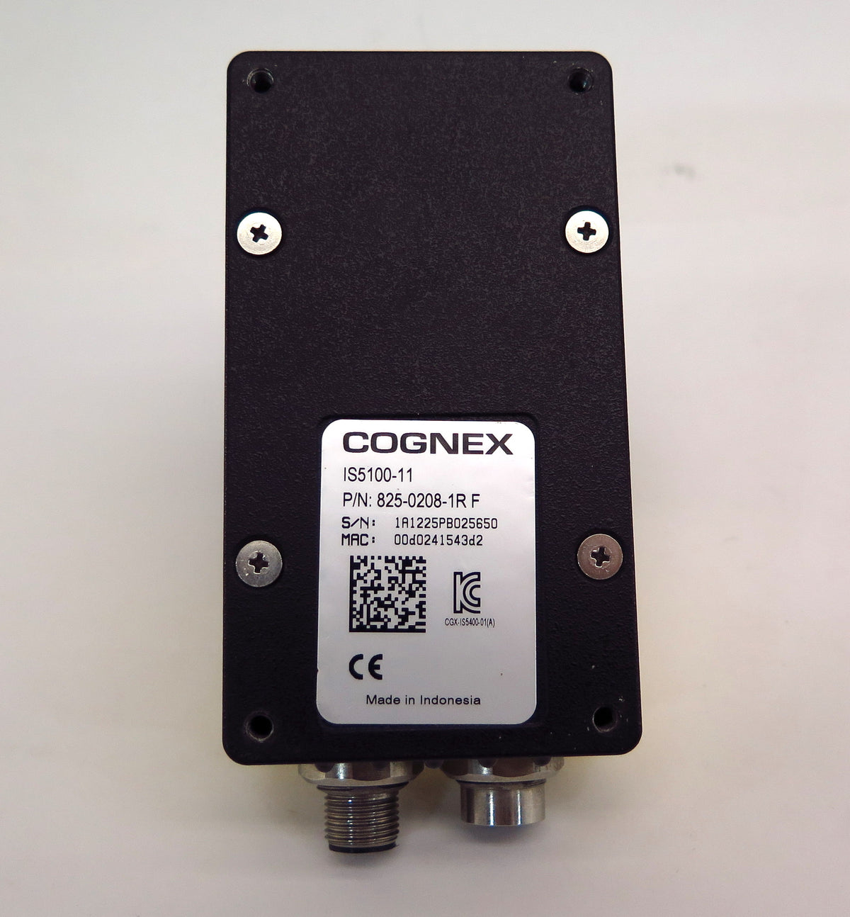 Cognex In-Sight Smart Vision Camera Sensor IS5100-11 825-0208-1R F - Advance Operations