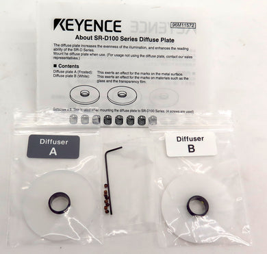 Keyence SR-D100 Series Code Reader Diffuser Plate OP-87713 1 White 1 Frosted - Advance Operations