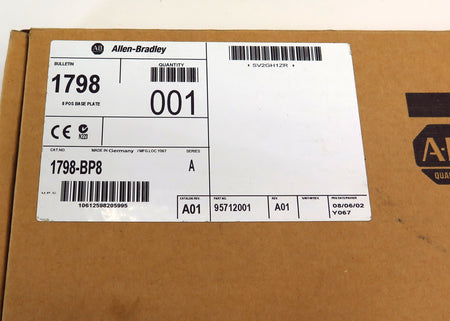 Allen-Bradley FlexArmor 1798-BP8 I/O Baseplate - Advance Operations