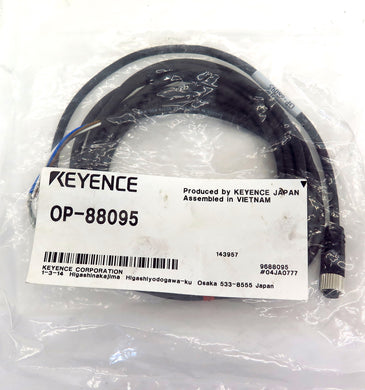 Keyence OP-88095 Fan Static Eliminator Loose Lead Cable 2 m - Advance Operations