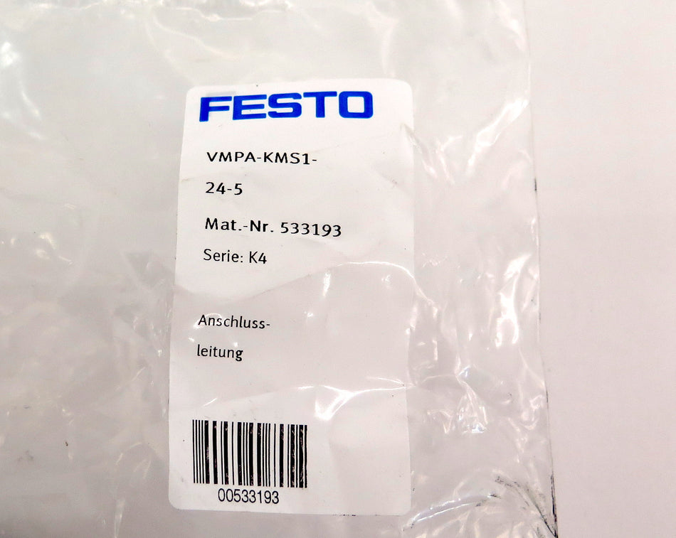 Festo Connecting Cable VMPA-KMS1-24-5 533193 - Advance Operations