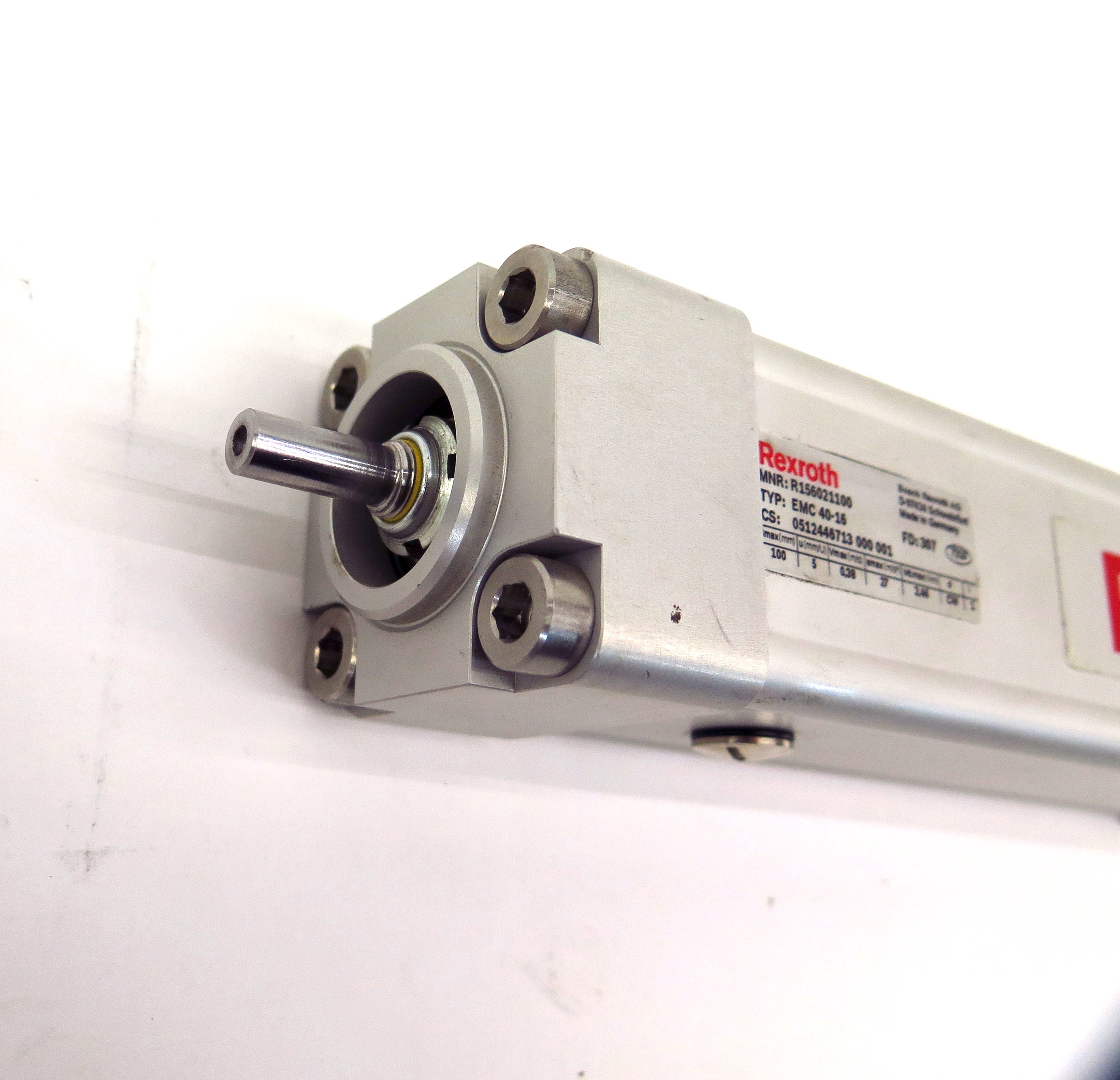 Rexroth Electromechanical Cylinder R156021100 EMC 40-16 Stroke 100mm - Advance Operations