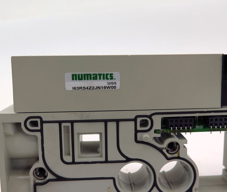Numatics Pneumatic Valve I63RS4Z2JN16W00 with Base 5-60 Psi - Advance Operations