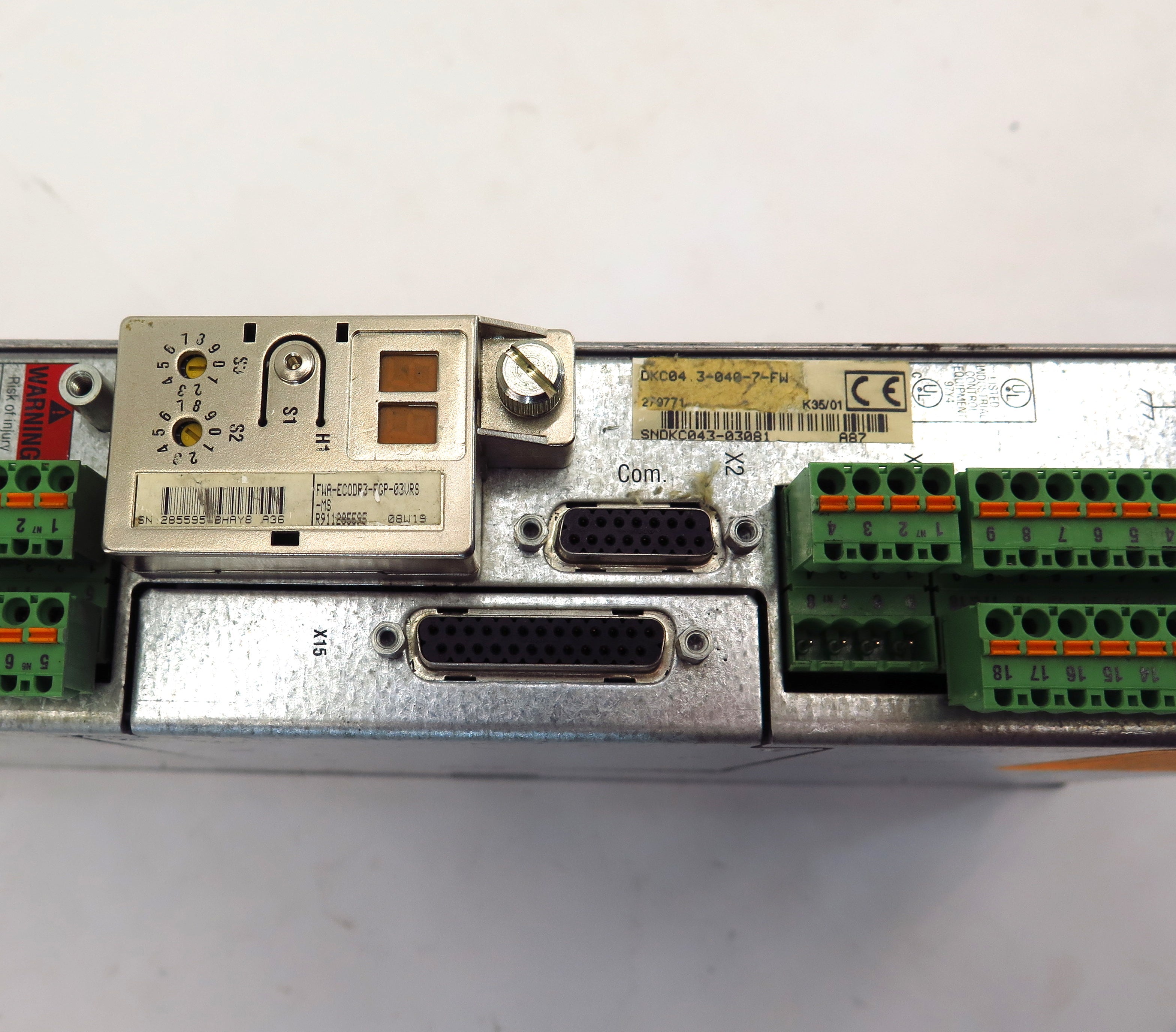 Rexroth IndraDrive DKC04.3-040-7-FW Servo drive - Advance Operations