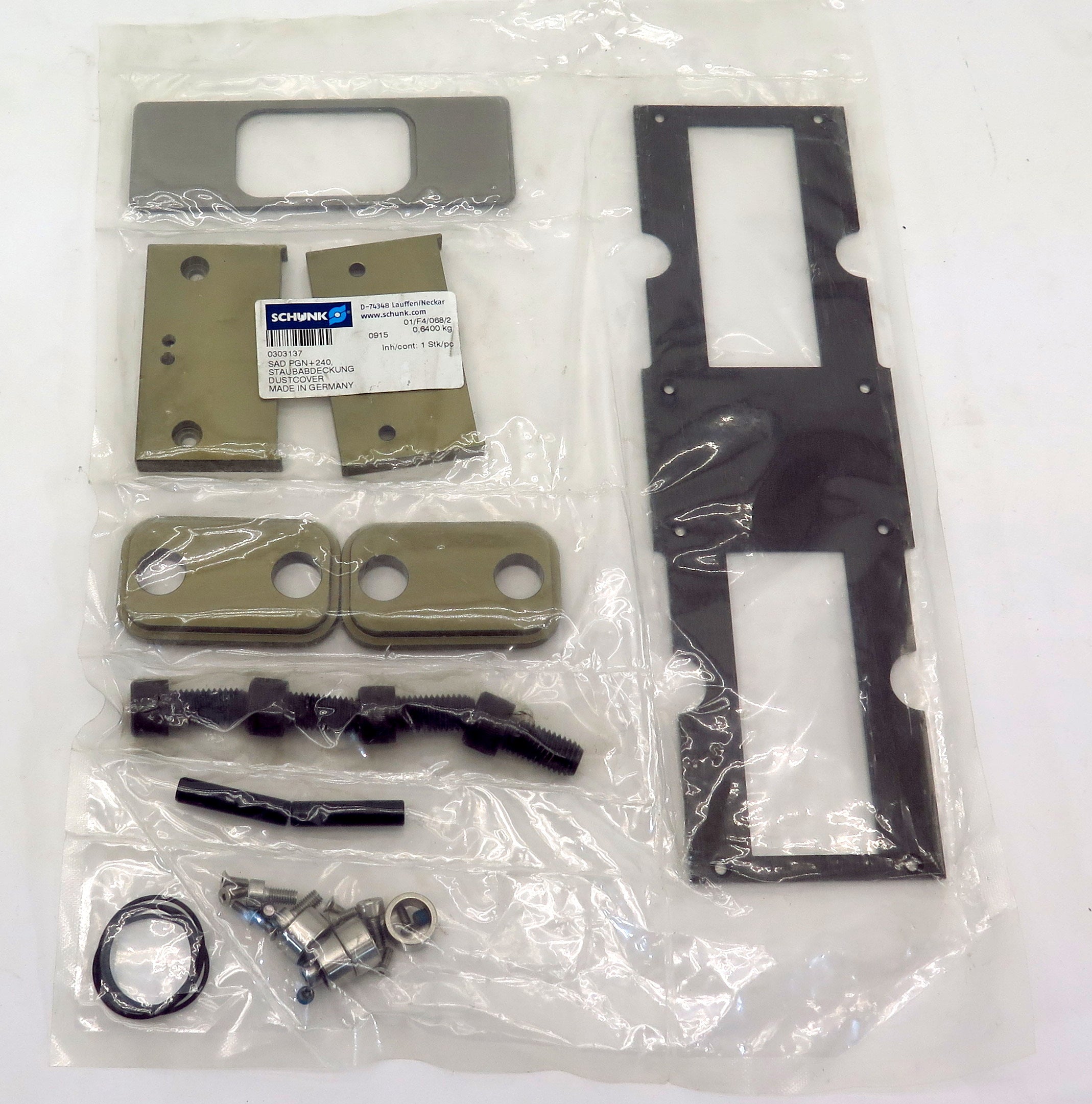 Schunk Pneumatic Parallel Gripper Dust Cover Kit SAD PGN+240 - Advance Operations