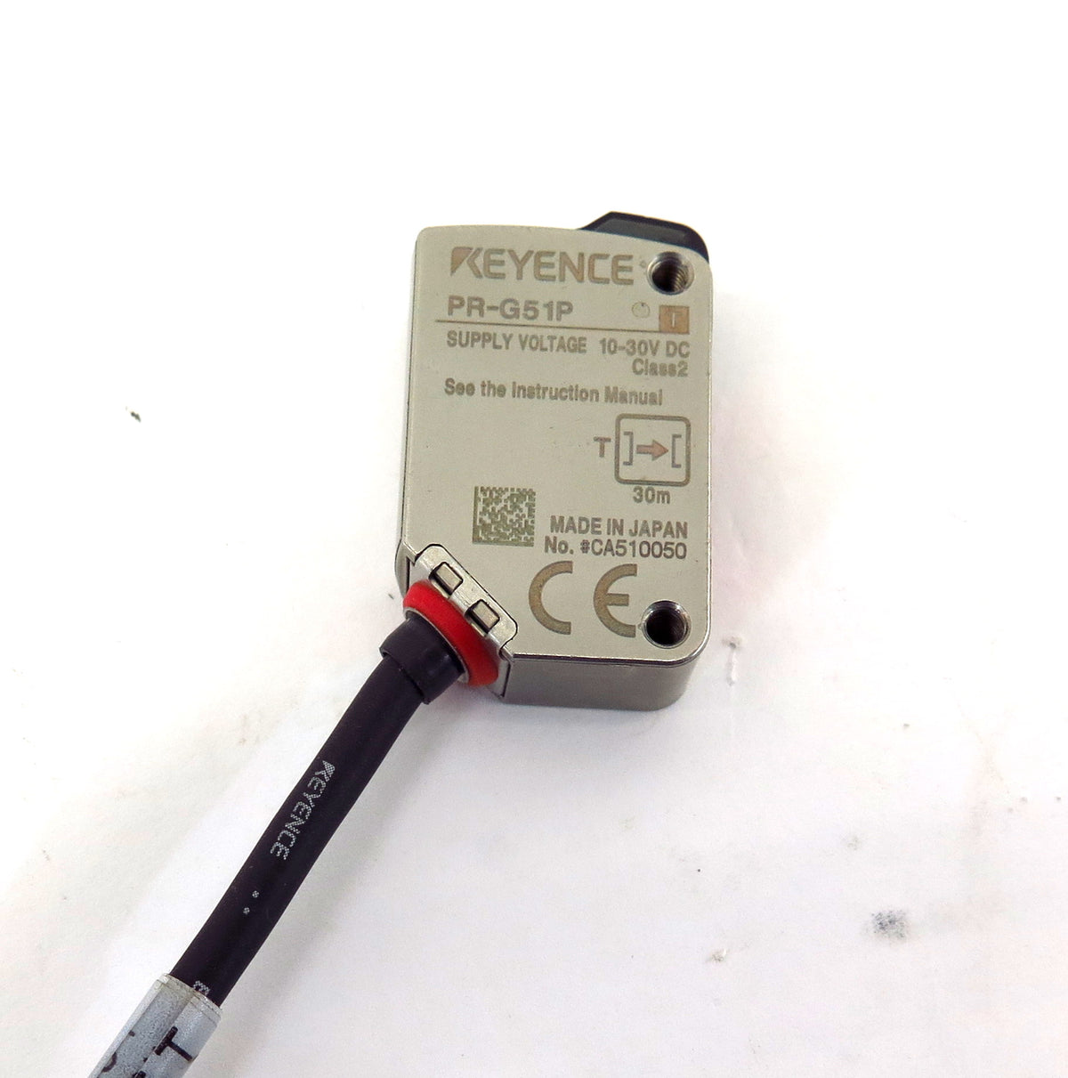 Keyence PR-G51P Photoelectric Sensor Thrubeam Transmitter - Advance Operations