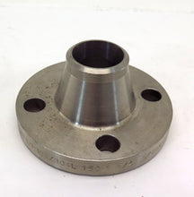 Load image into Gallery viewer, FP Stainless Steel Neck Flange SCH 40S 1-1/4&quot; F304/304L 150 LB Weld - Advance Operations

