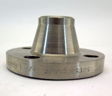 Load image into Gallery viewer, FP Stainless Steel Neck Flange SCH 40S 1-1/4&quot; F304/304L 150 LB Weld - Advance Operations
