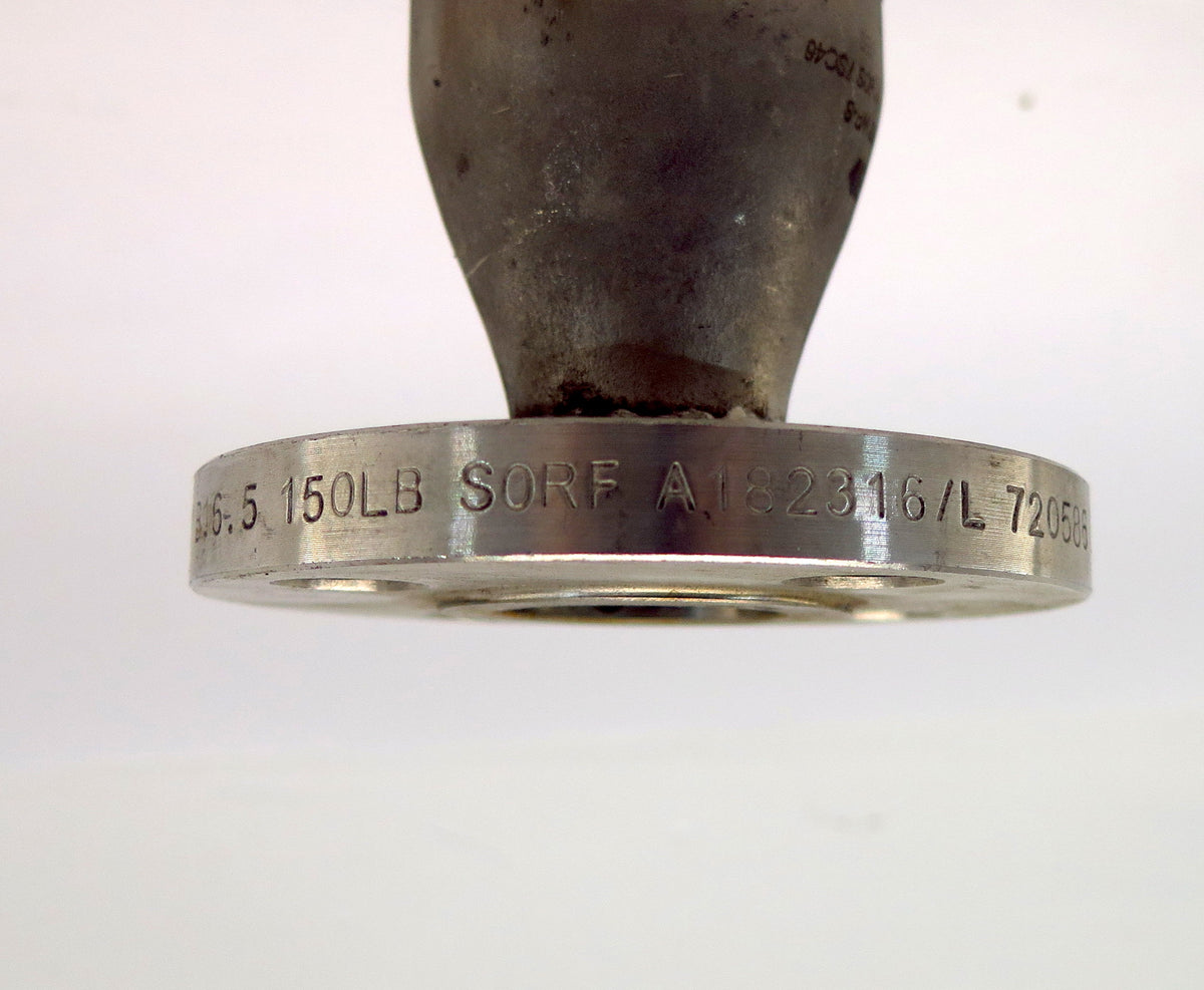 FP Stainless Steel Pipe Flange Adapter SCH 40S 2" x 1" 304/304L 150 LB - Advance Operations