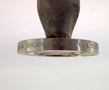 FP Stainless Steel Pipe Flange Adapter SCH 40S 2" x 1" 304/304L 150 LB - Advance Operations
