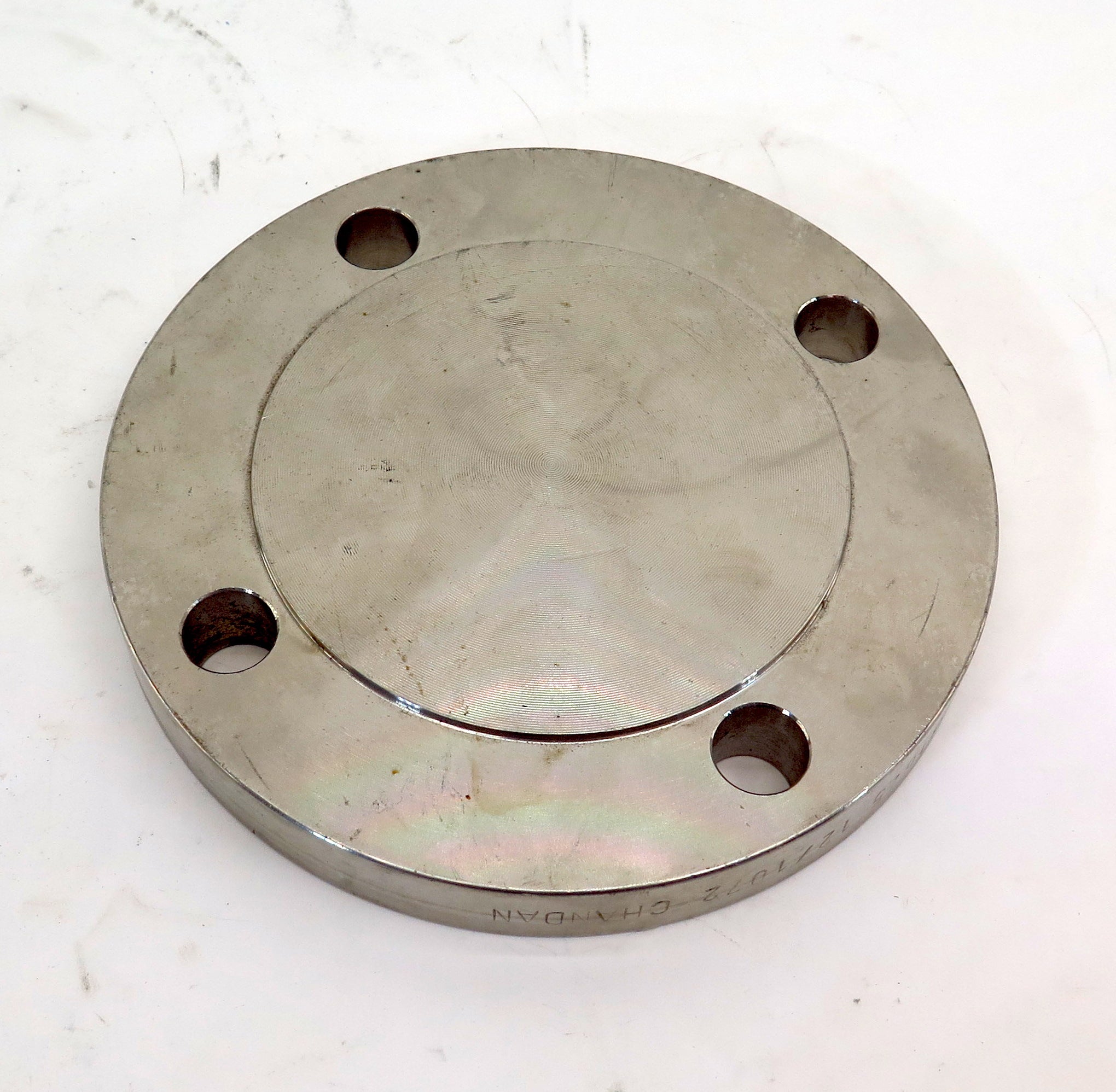 Chandan Stainless Steel Blind Flange 3" 316/316L 150 LB - Advance Operations