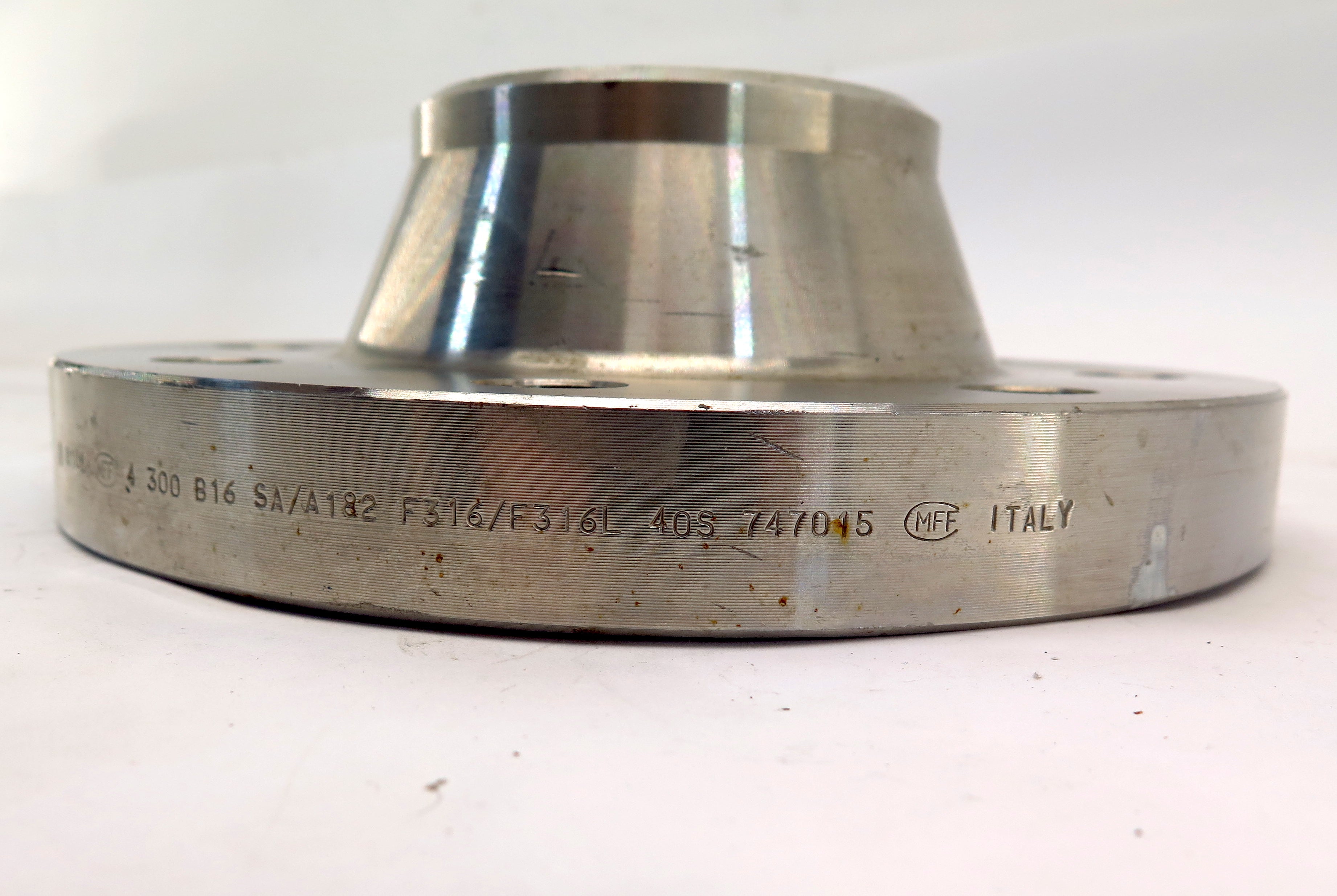 MFF Stainless Steel Neck Flange 4" F316/F316L 150 LB Weld - Advance Operations