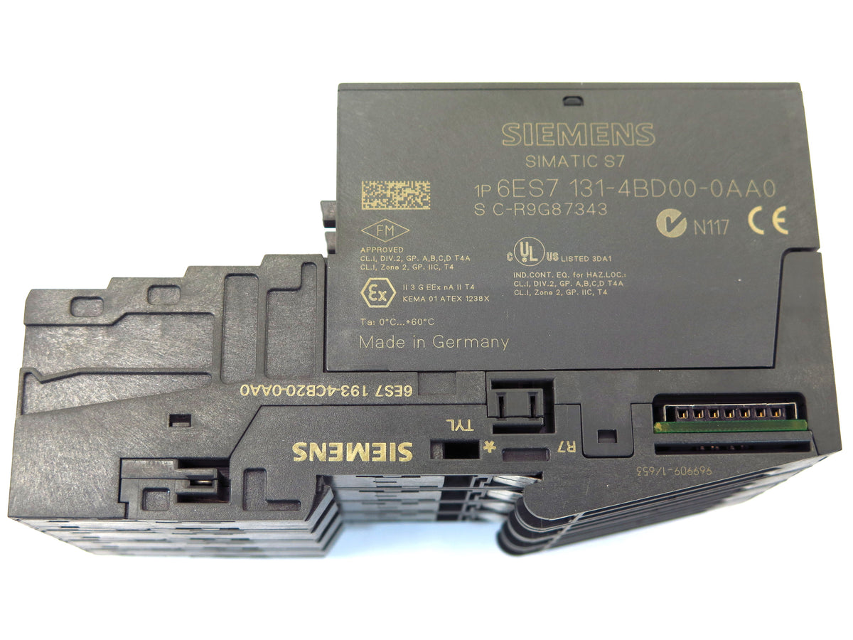 Siemens Pak of 4 Modules 6ES7 131-4BD00-0AA0 Input Module 6ES71314BD000AA0 - Advance Operations