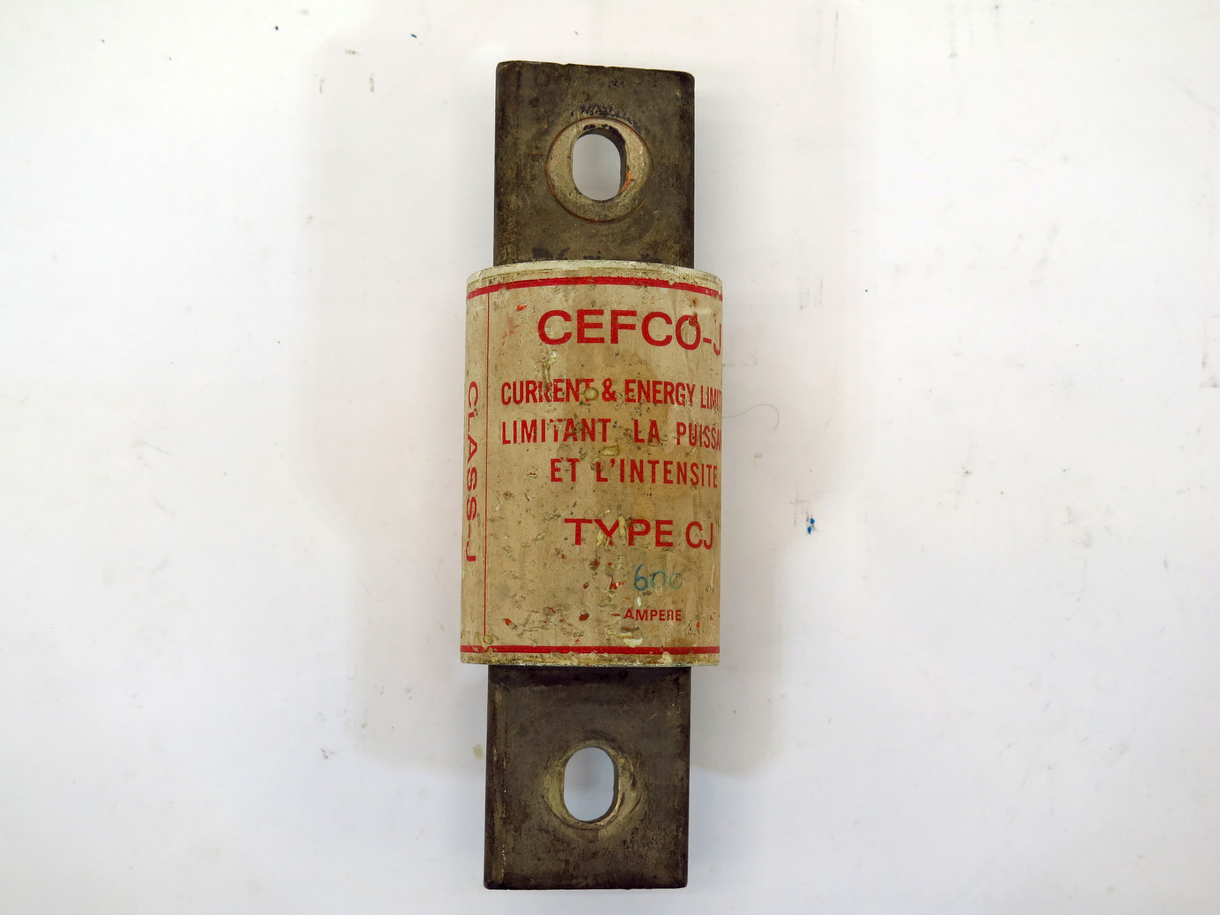 CEFCO-J Current Limiting Electrical Fuse Type CJ 660A 600V HRC-1 - Advance Operations