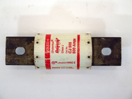 Gould Shawmut Amp-Trap CJ500 Electrical Fuse Class J  500A 600V - Advance Operations