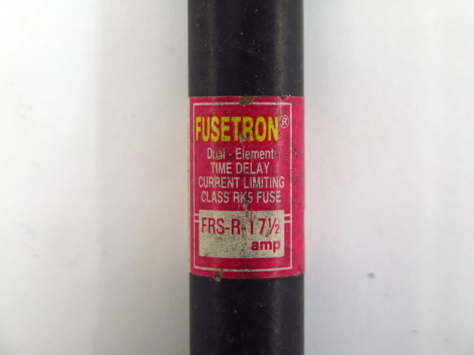 Lot of 4 Bussmann Fusetron FRS-R 17 1/2A Time Delay Fuse Class RK5 600V (4) - Advance Operations