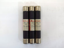Load image into Gallery viewer, Lot of 3 Appleton 36-015 One Time Fuse 15A 600V (3) - Advance Operations
