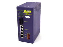 Load image into Gallery viewer, ICP DAS NS-115FC Network Switch 5-Port Switch With Fiber Connection - Advance Operations
