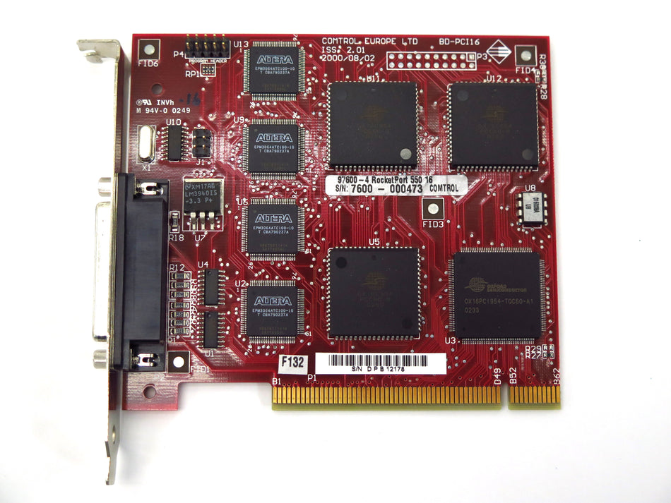 Comptrol 97600-4 RocketPort 550 16 PCI Card BD-PC116 - Advance Operations