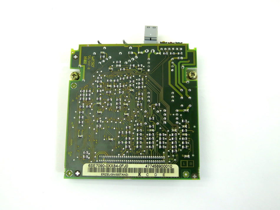 Siemens Simovert Inverter Board 6SE7 090-0XX84-0FJ0 6SE70900XX840FJ0 Rev B - Advance Operations