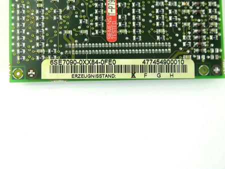 Siemens Simovert Inverter Board 6SE7 090-0XX84-0FE0 6SE70900XX840FE0 Rev B - Advance Operations