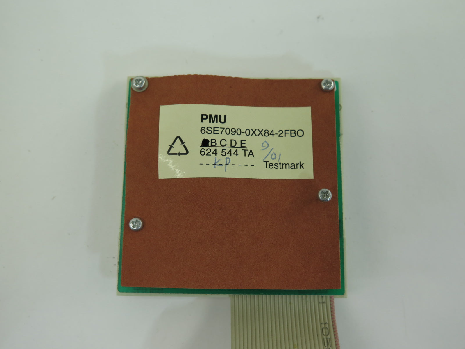 Siemens Simovert Keypad PMU 6SE7090-0XX84-2FB0 6SE70900XX842FB0 Rev A - Advance Operations
