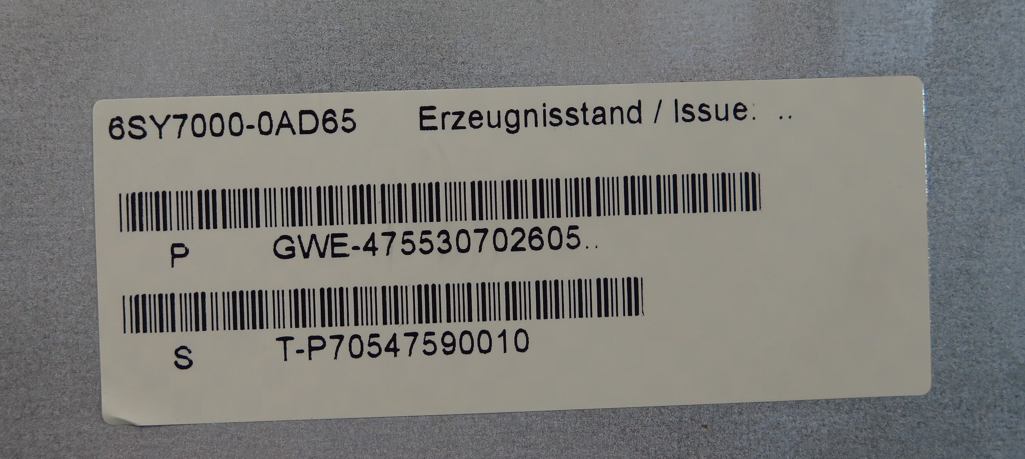 Siemens Simovert Capacitor Board 6SY7000-0AD65 - Advance Operations