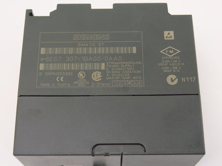 Siemens Power Supply Module 6ES7 307-1BA00-0AA0 - Advance Operations